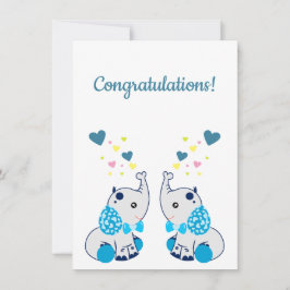 双子の誕生，おめでとう