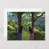 双子の谷のポストカード ポストカード (正面/裏面)