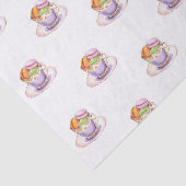 双子の赤ちゃんシャワーのお茶 薄葉紙 (詳細)