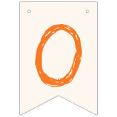 双子の赤ちゃんシャワー可愛いモンキーダブルトラブル バンティングフラッグ (第3の旗)