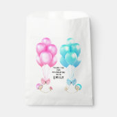 双子の赤ちゃんシャワー フェイバーバッグ (正面)