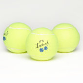 双子の赤ん坊シャワー性別が明らかになる テニスボール (マルチ)