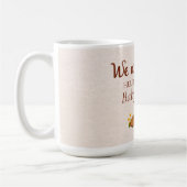 双子の赤男女兼用ちゃんシャワーマグカップ コーヒーマグカップ (左)