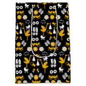 双子の非性茎の配信 ミディアムペーパーバッグ (裏面)