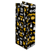 双子の非性茎の配信 ワインギフトバッグ (正面アングル)