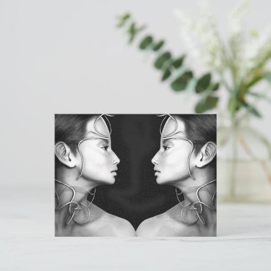 双子の ポストカード (スタンド正面)