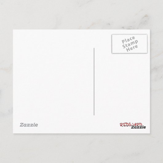 双子の ポストカード (裏面)