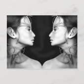双子の ポストカード (正面)