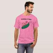 双子のTシャツとプレゼントのおばあちゃん Tシャツ (正面フル)