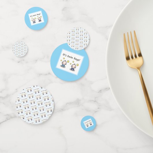 双子よ、カスタマイズF男の赤ちゃん双子。 コンフェッティ (グループ)