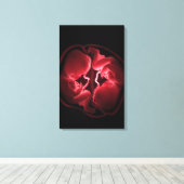 双子を含む子宮の概念像 キャンバスプリント (インサイチュ (ウッドフロア))