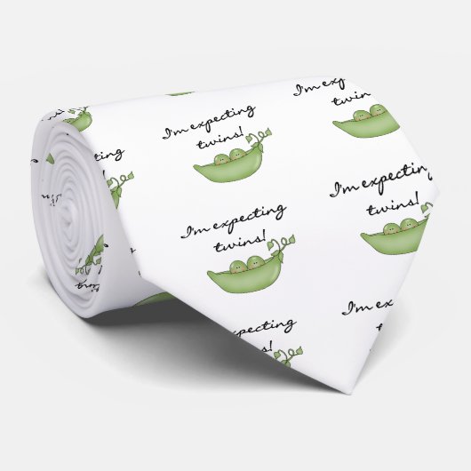 双子を期待 – Peas in a Pod ネクタイ (ロール)