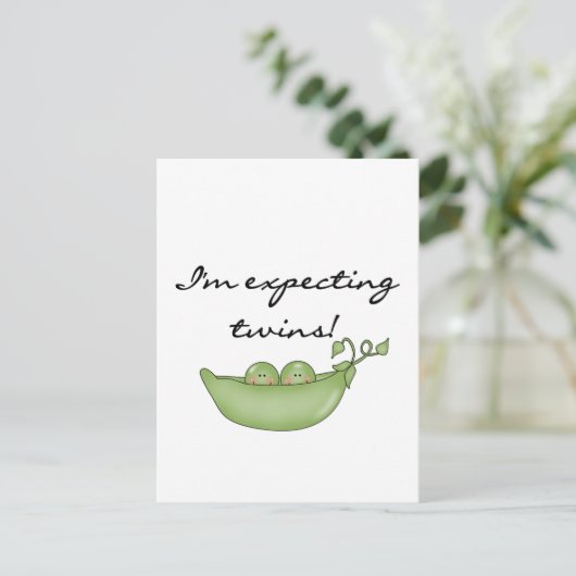 双子を期待 – Peas in a Pod ポストカード (スタンド正面)