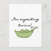 双子を期待 – Peas in a Pod ポストカード (正面)