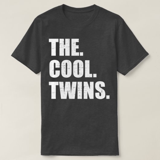 双子カッコいい Tシャツ (デザイン正面)