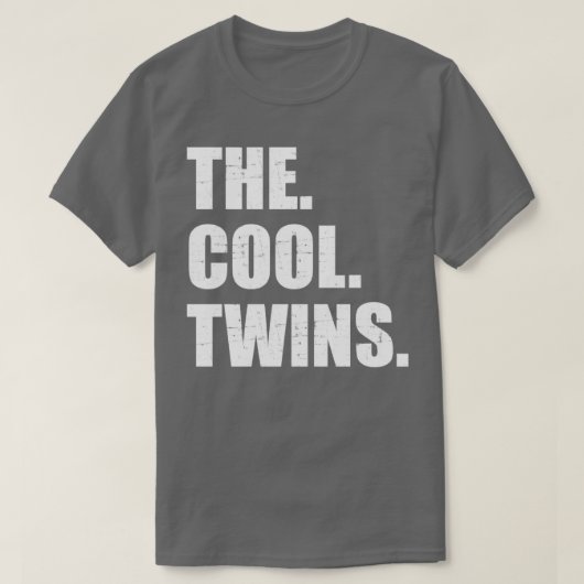 双子カッコいい Tシャツ (デザイン正面)
