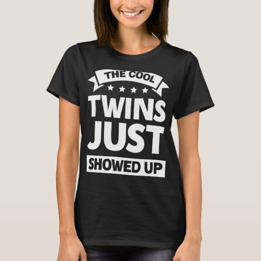 双子クールが1人だけ現れた Tシャツ (正面)