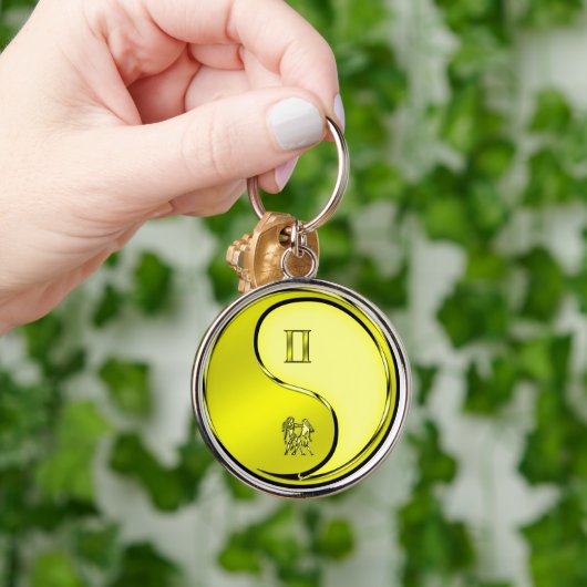 双子双子座 キーホルダー (手)