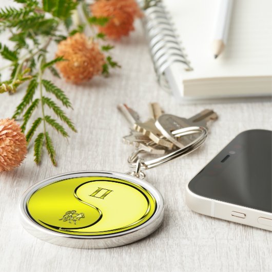 双子双子座 キーホルダー (側面)