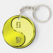 双子双子座 キーホルダー (裏面)