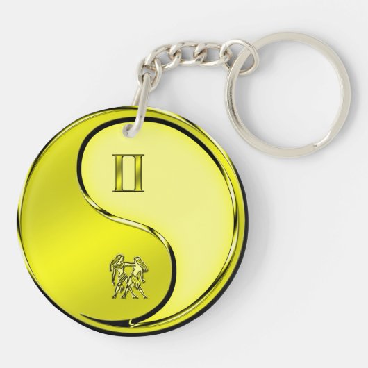 双子双子座 キーホルダー (裏面)