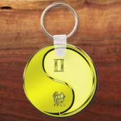 双子双子座 キーホルダー (正面)