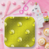 双子双子座 ペーパープレート (パーティー)