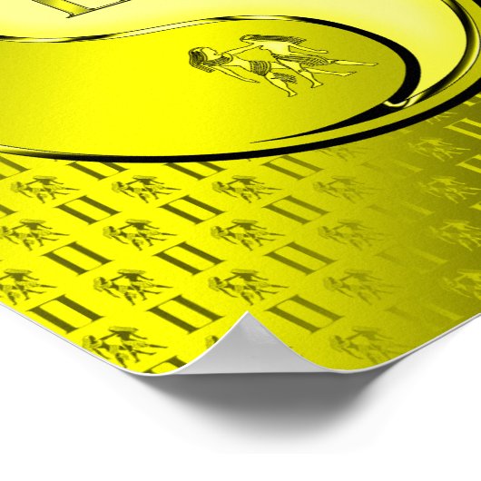 双子双子座 ポスター (角)