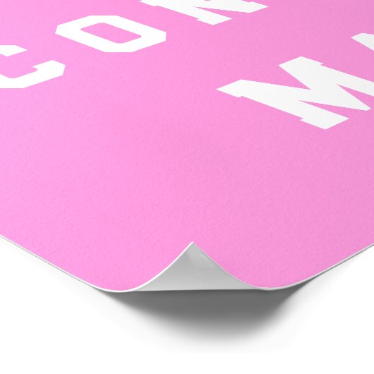 双子女おめでとう ポスター (角)