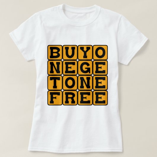 双子妊娠のBOGO Tシャツ (デザイン正面)