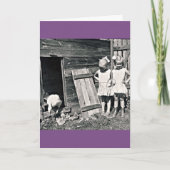 双子姉妹 カード (正面)