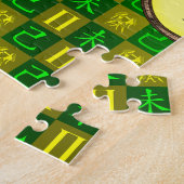 双子座と土の羊 ジグソーパズル (側面)
