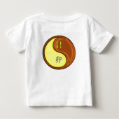 双子座と木兎 ベビーTシャツ (裏面)