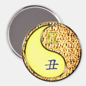 双子座と火の丑年 マグネット (正面/裏面)