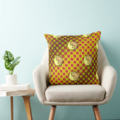 双子座と火の虎 クッション (椅子)