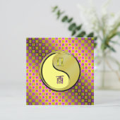 双子座と金属の酉年 カード (スタンド正面)