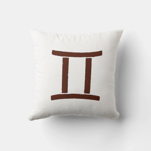 双子座の星座 ジェミニ  twins 枕 (裏面)