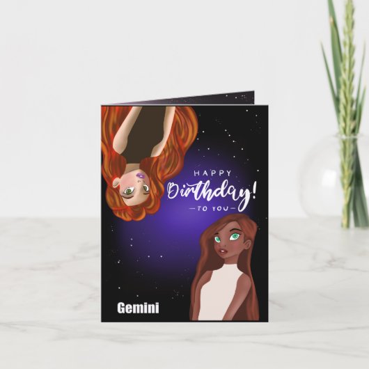 双子座 カード (正面)