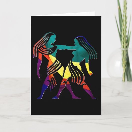 双子座 カード (正面)