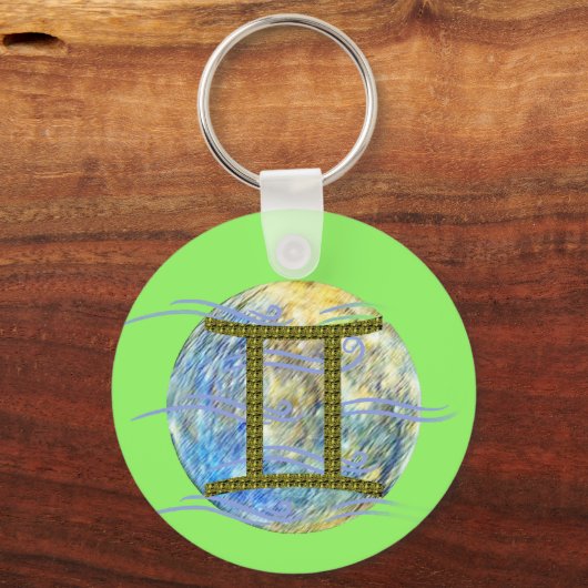 双子座 キーホルダー (正面)