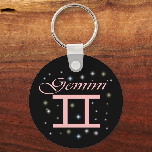 双子座 キーホルダー (正面)