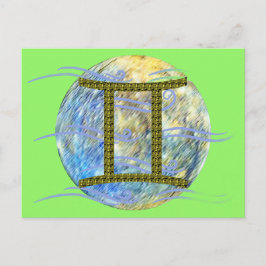 双子座 ポストカード