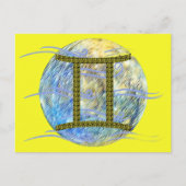 双子座 ポストカード (正面)