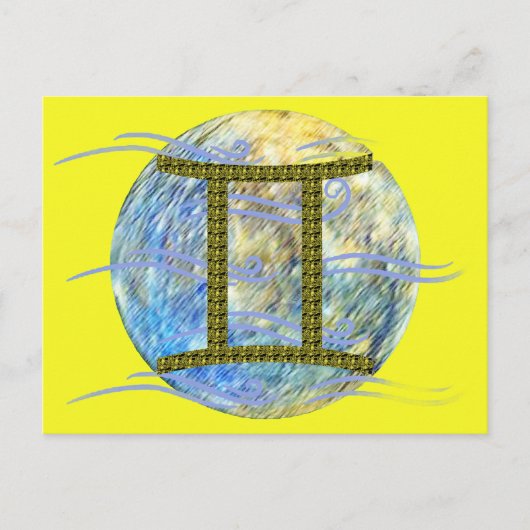 双子座 ポストカード (正面)