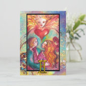 双子座 ラバーズ タロット 占星術 十二星座 誕生日 カード (スタンド正面)