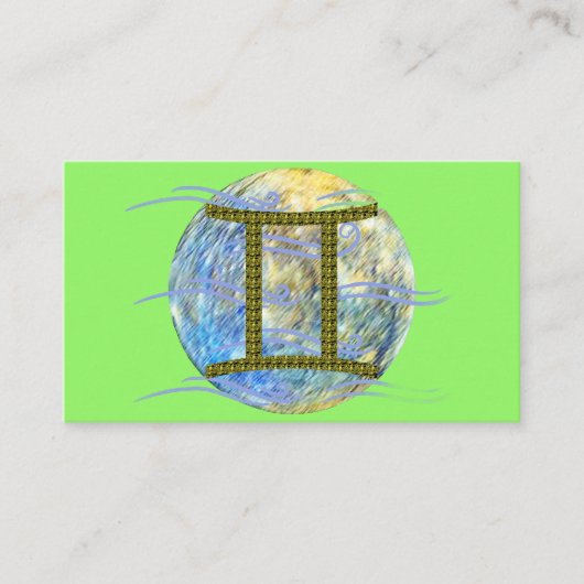 双子座 名刺 (正面)