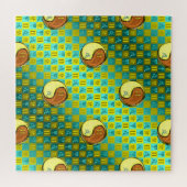 双子座 & 木の犬 ジグソーパズル (横)