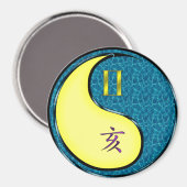 双子座 & 水の猪 マグネット (正面/裏面)