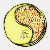 双子座 & 火の竜 マグネット (正面)