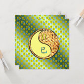 双子座 & 火蛇年 カード (正面/裏面インサイチュ)